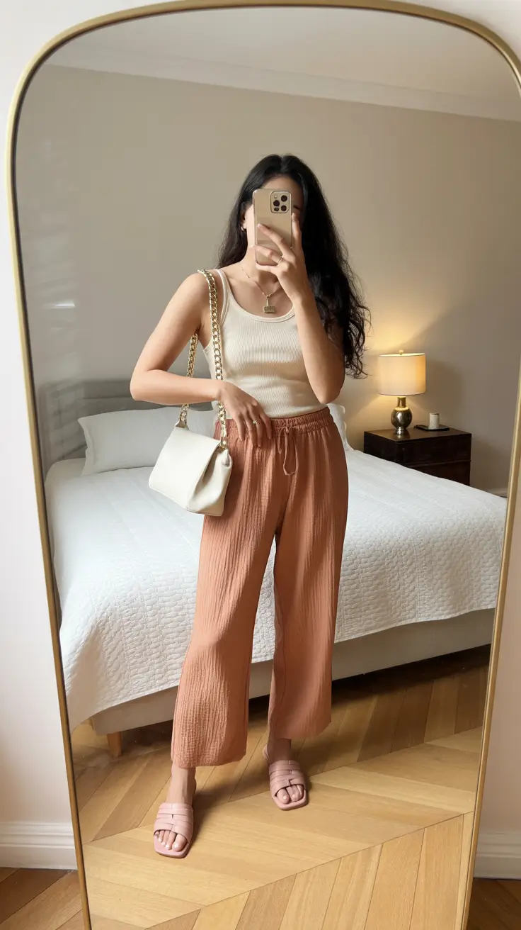 Elegant classy outfits 2026 Soft Neutrals and Effortless Ease