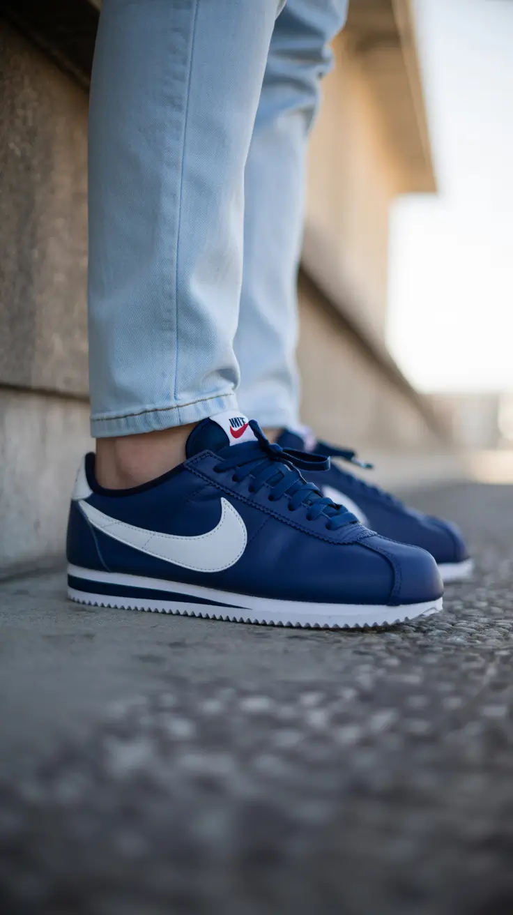 sneakers-outfit-work-blue-retro