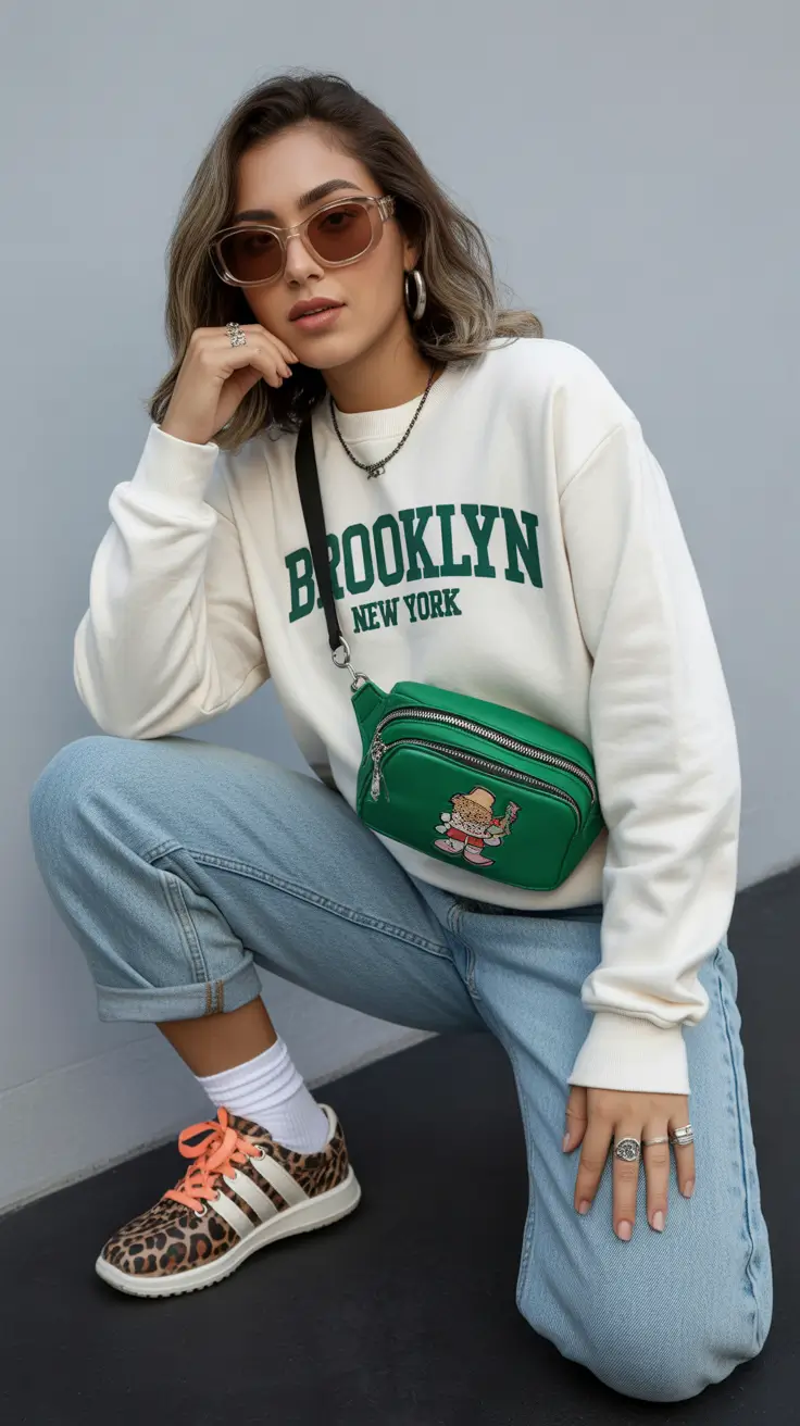 sneakers-outfit-casual-leopard