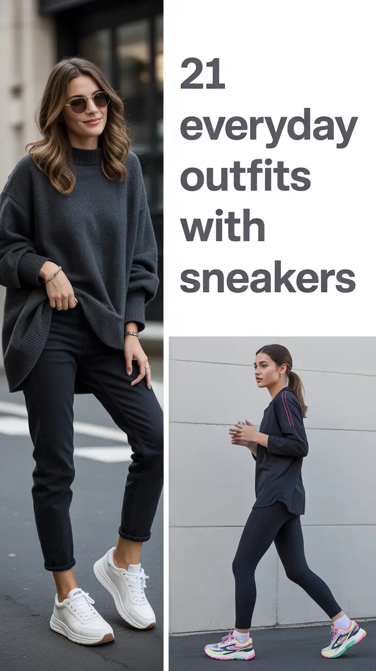 Everyday Outfits with Sneakers 2026: Stylish & Effortless Ideas for Women