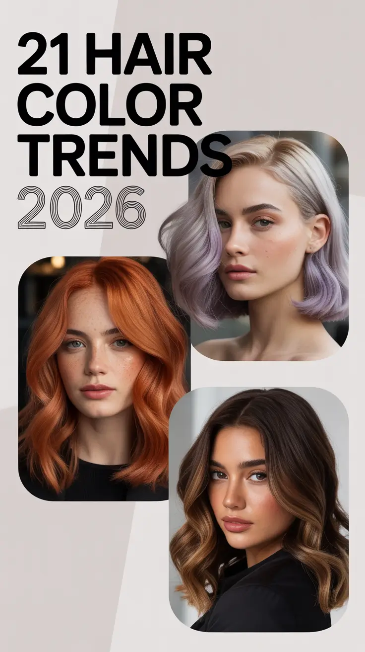 Hair Color Trends 2026: Fresh, Modern & Timeless Shades for Every Mood