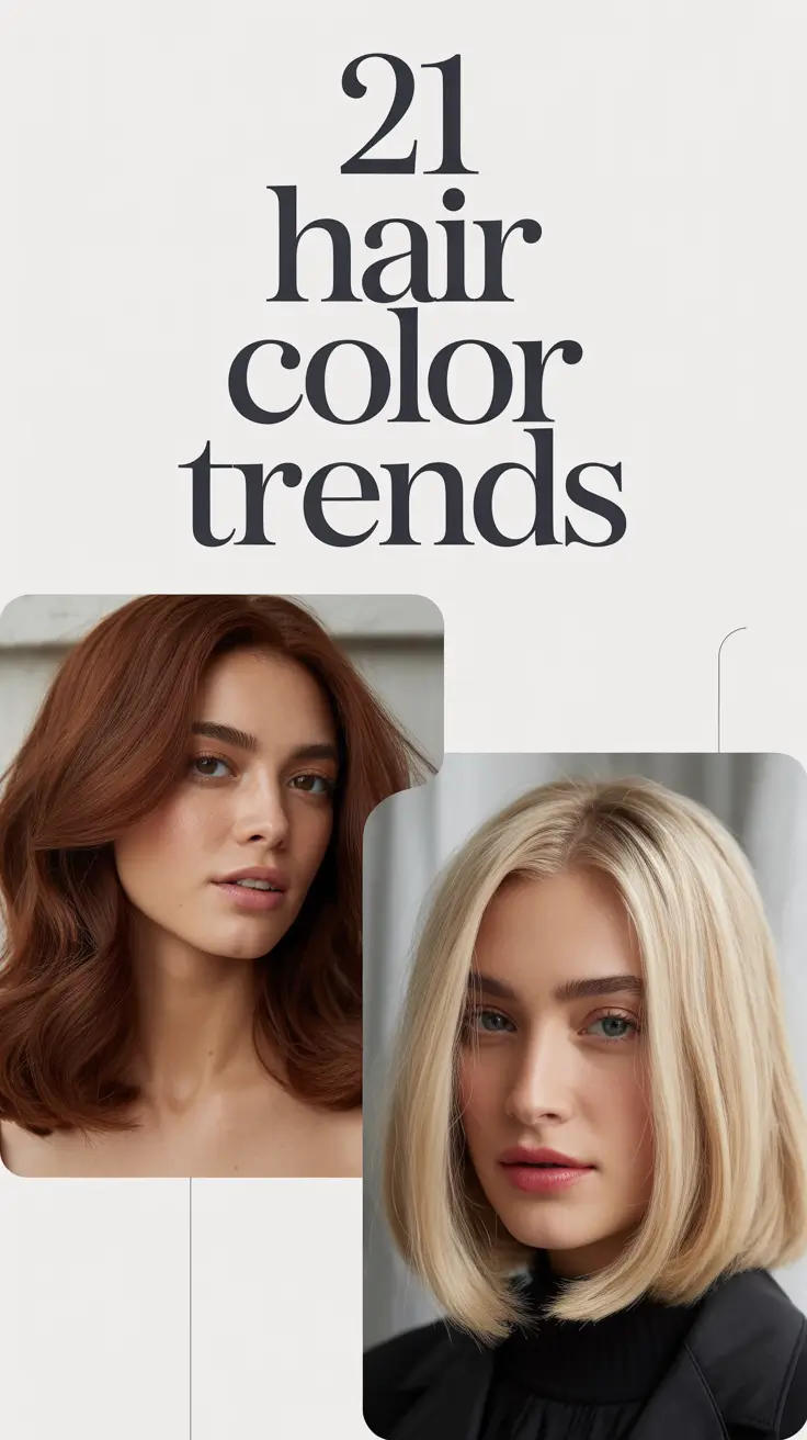 Hair Color Trends 2026: Fresh, Modern & Timeless Shades for Every Mood
