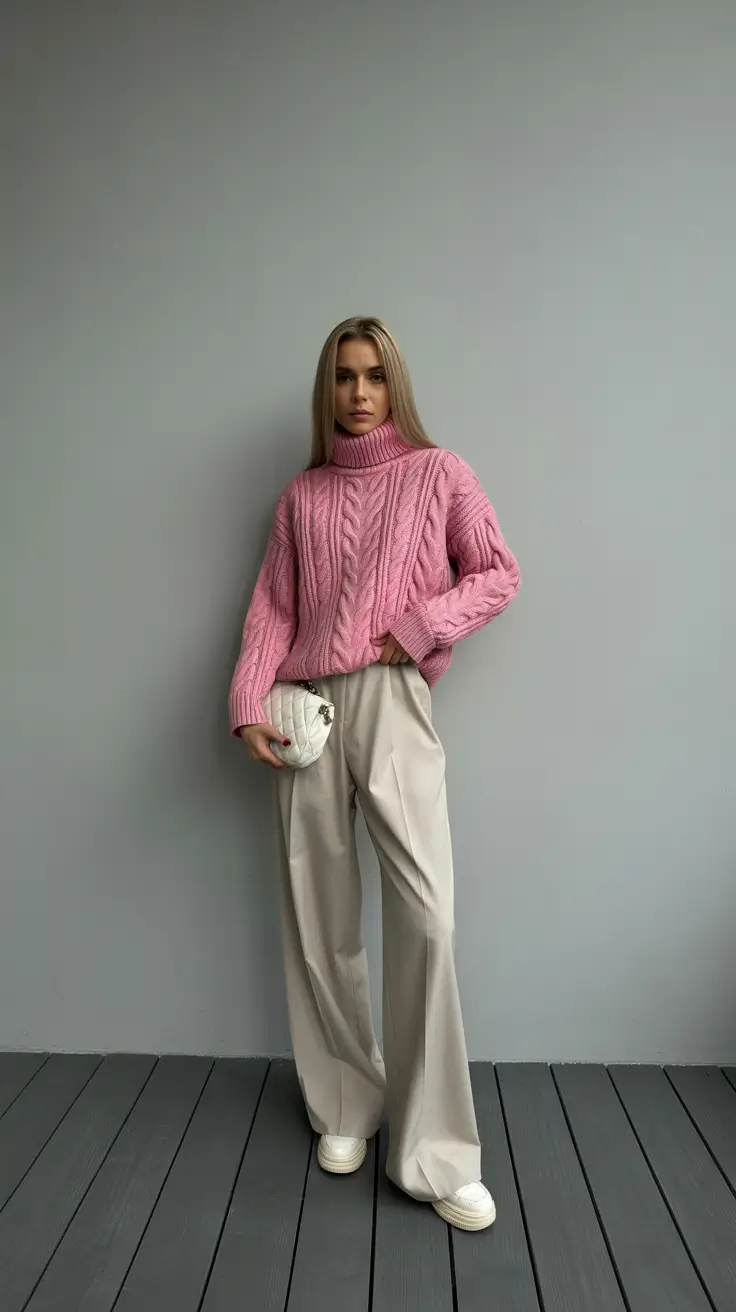 business casual outfits women Soft Power in Pink