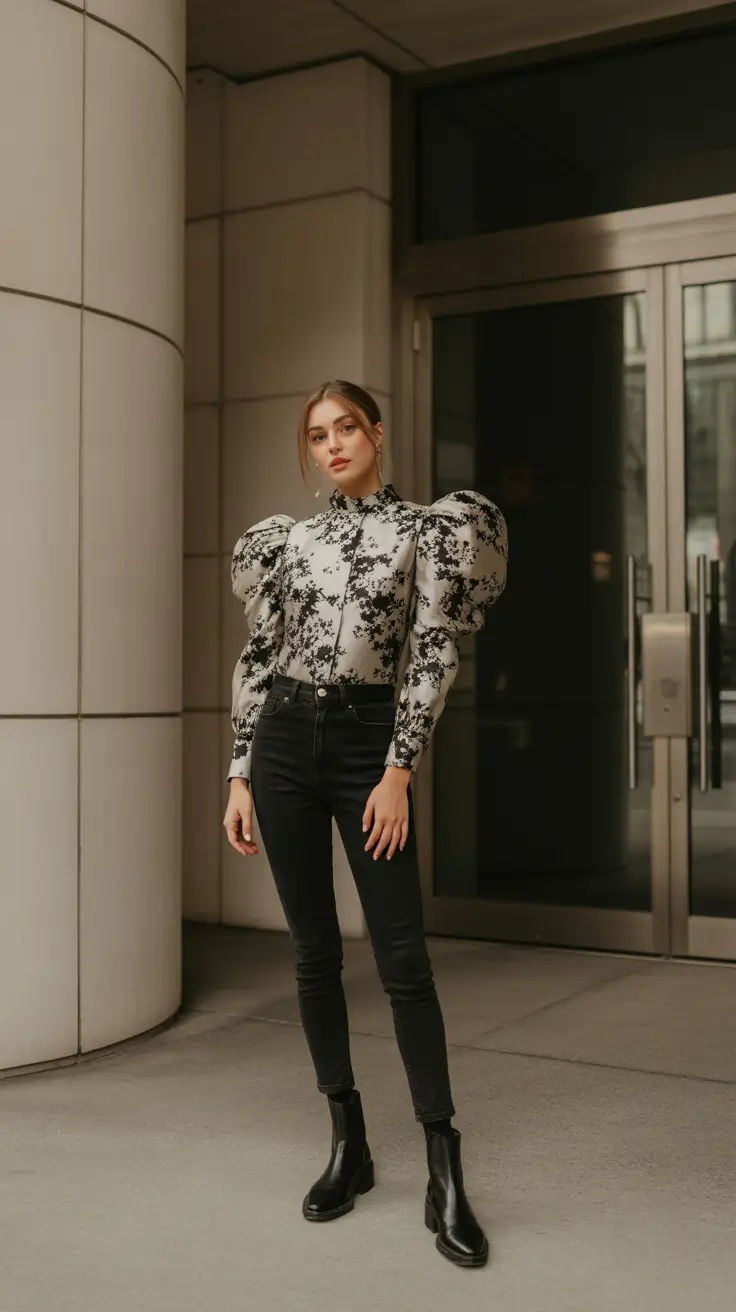 business casual outfits women Bold Shoulders Strong Spirit