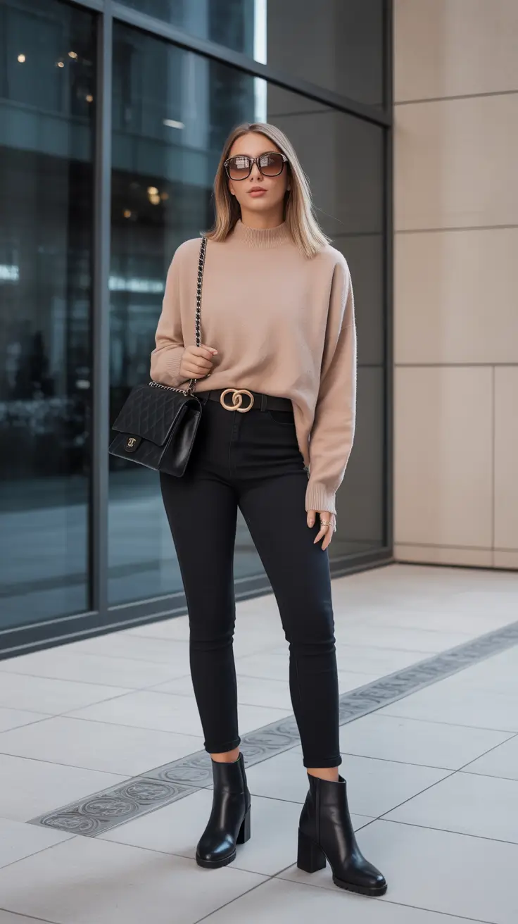 business casual outfits women Neutral Luxe