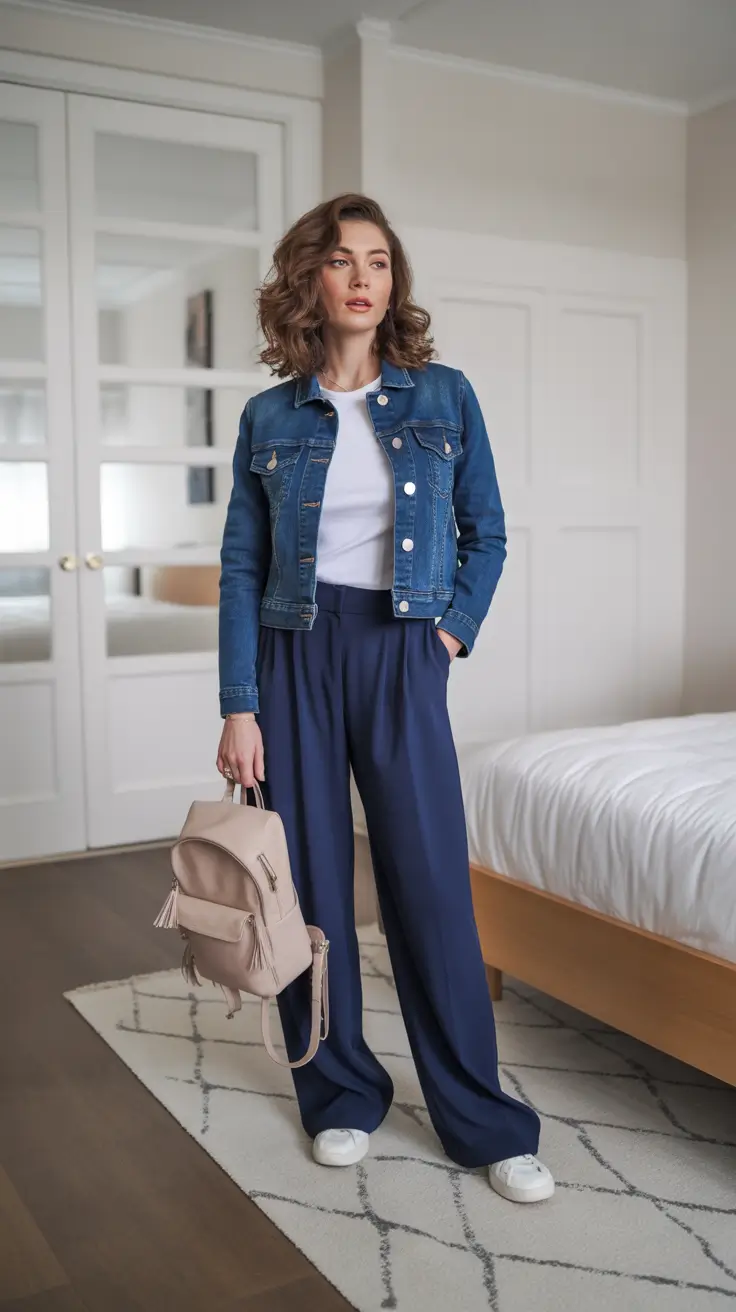 business casual outfits women Denim Done Right