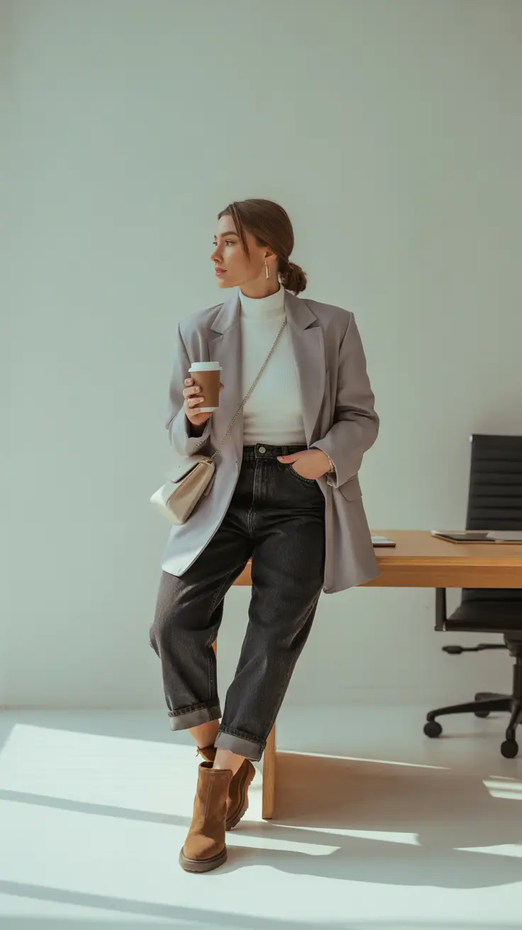 business casual outfits women Relaxed Sophistication