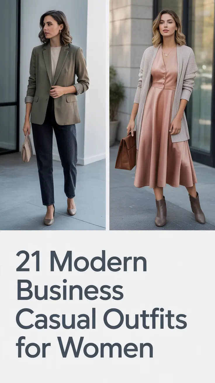 Modern Business Casual Outfits for Women 2026: Trendy, Comfy & Effortlessly Chic Ideas for Every Season