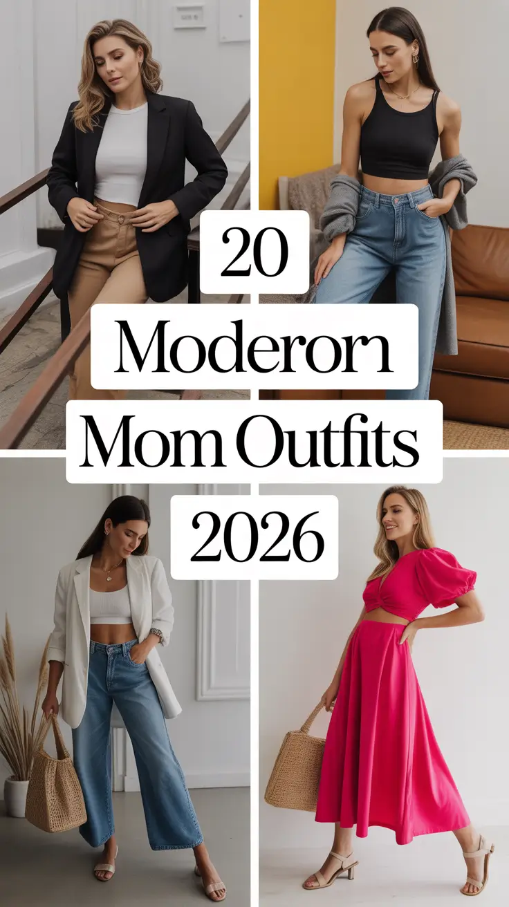 Modern Mom Outfits 2026: Chic, Comfy, and Effortlessly Stylish Everyday Looks for Real Life
