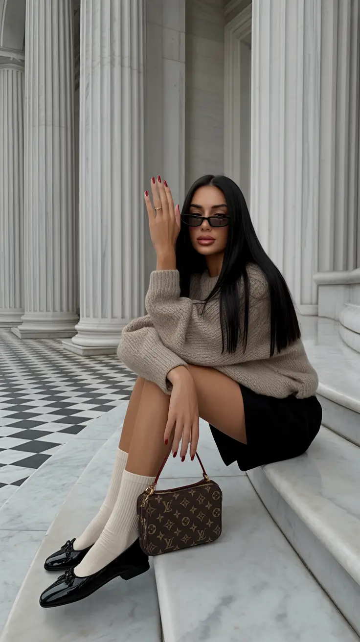 new york outfits fall Cozy Luxury: Neutrals with a Modern Edge