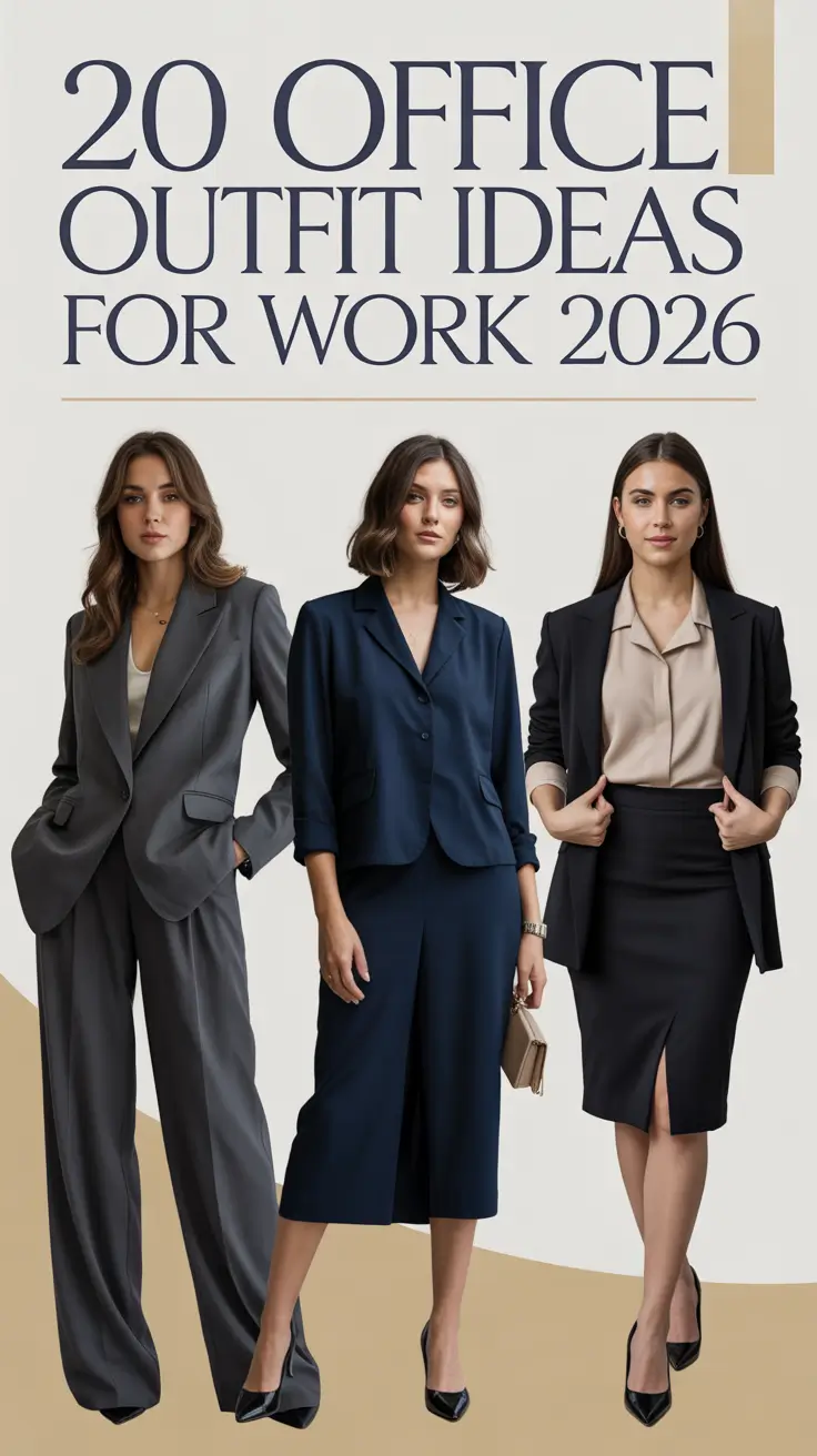 Office Outfit Ideas for Work 2026: Chic and Elegant Looks You’ll Want to Wear All Year