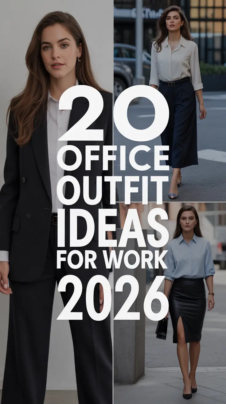 Office Outfit Ideas for Work 2026: Chic and Elegant Looks You’ll Want to Wear All Year