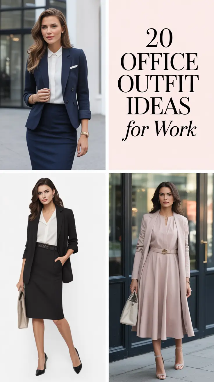 Office Outfit Ideas for Work 2026: Chic and Elegant Looks You’ll Want to Wear All Year