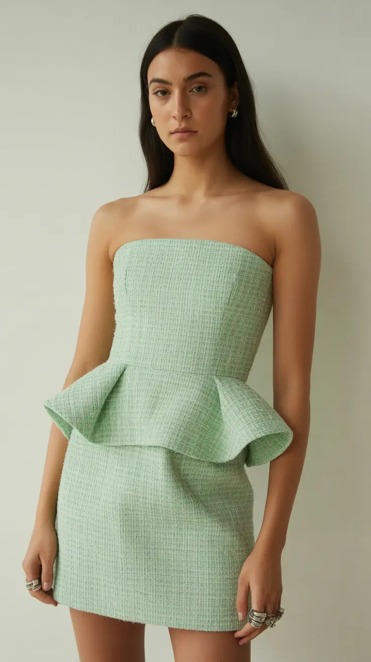 outfit ideas 2026 Mint-Toned Modern Romance