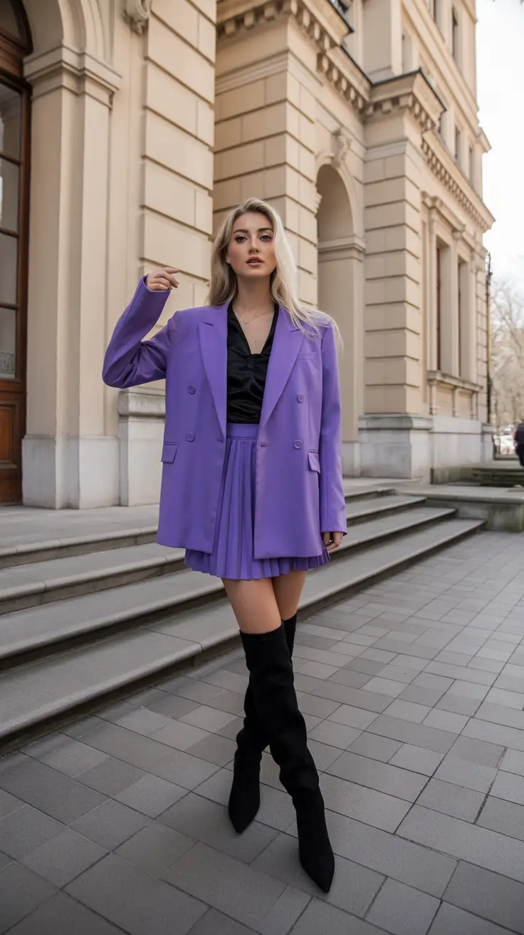 outfit ideas 2026 Lavender City Power