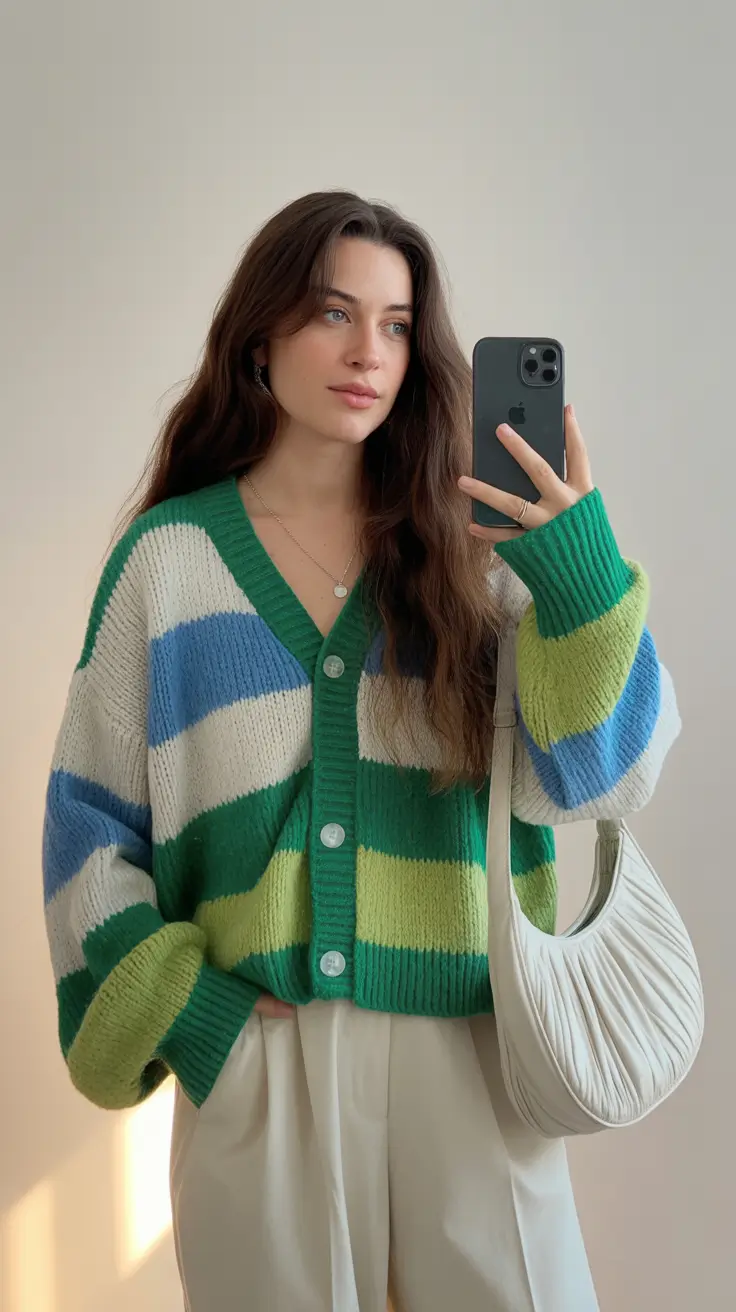 outfit ideas 2026 Striped Serenity