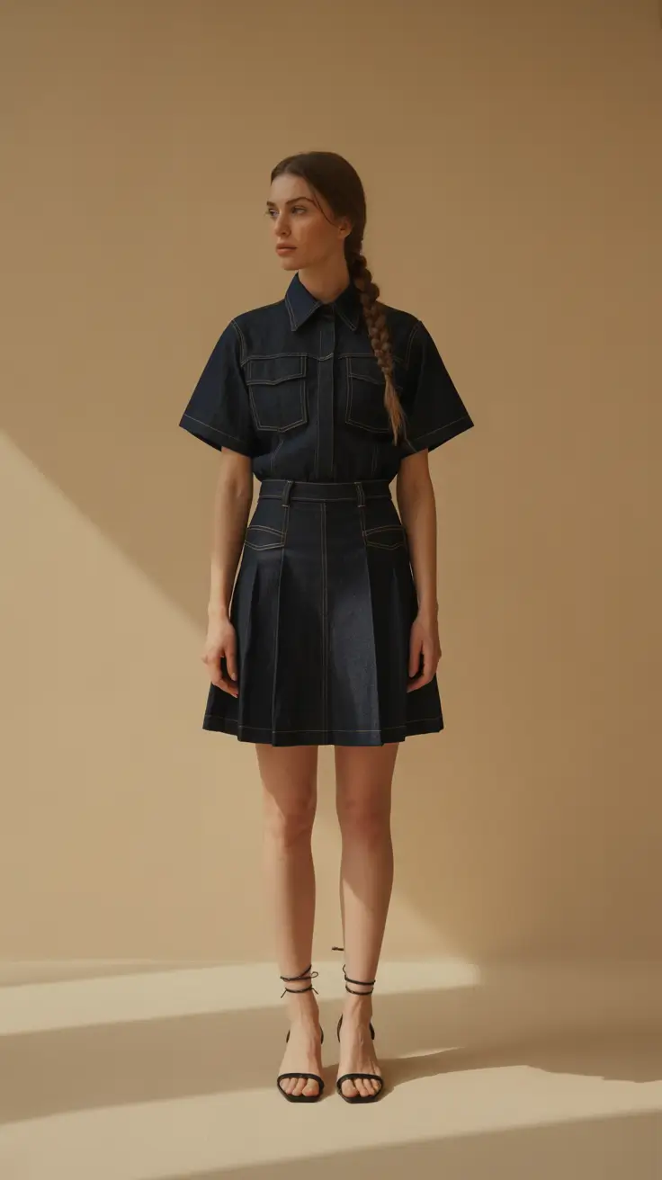 outfit ideas 2026 Denim Revival