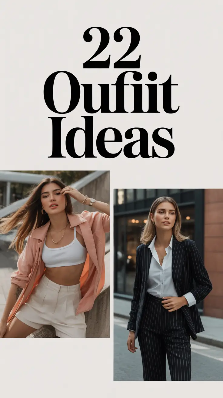 Stunning Outfit Ideas 2026 to Inspire Your Wardrobe — From Streetwear to Elegant Looks