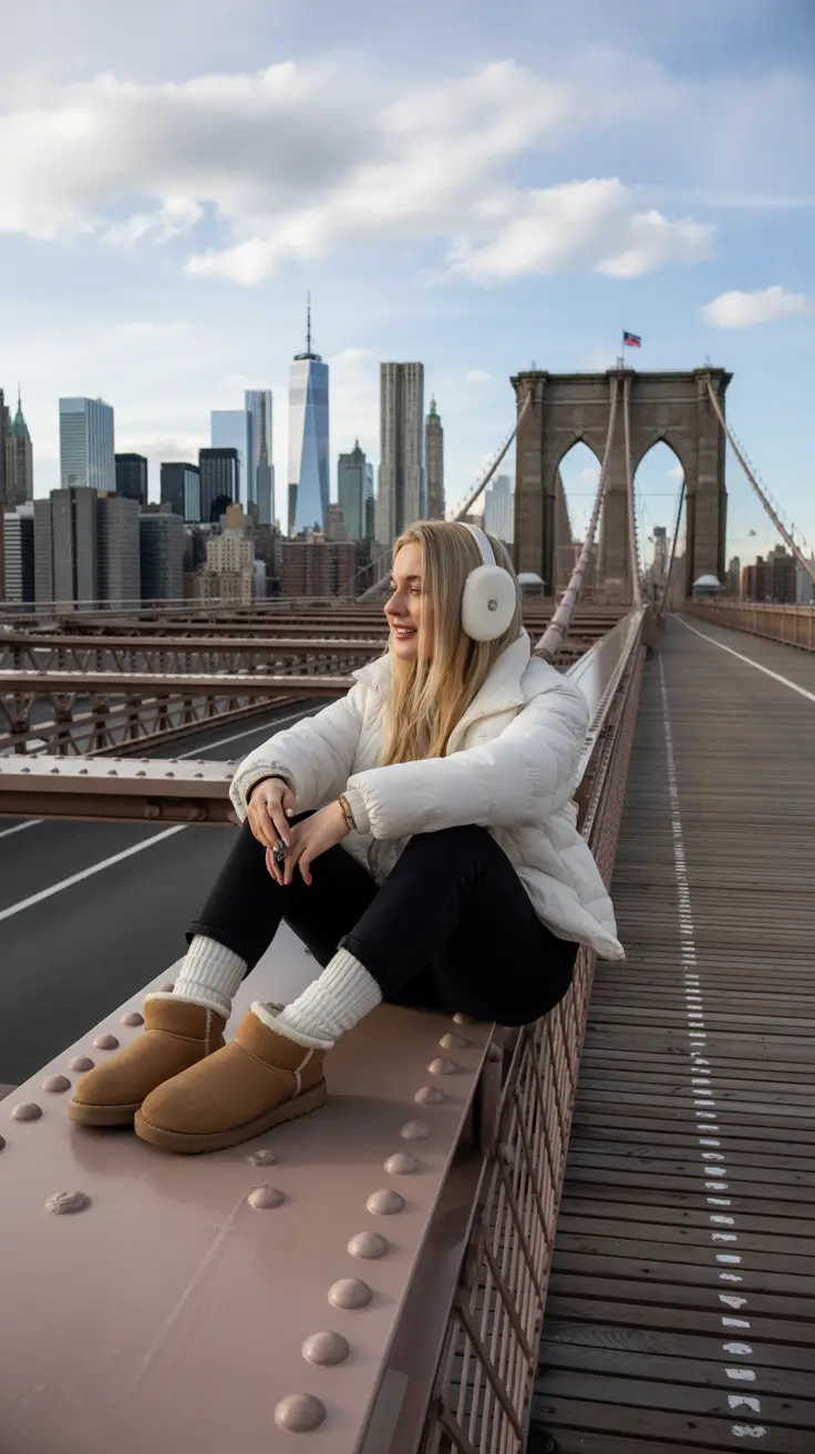 Outfits with Ugg boots 2026 Winter City Escape