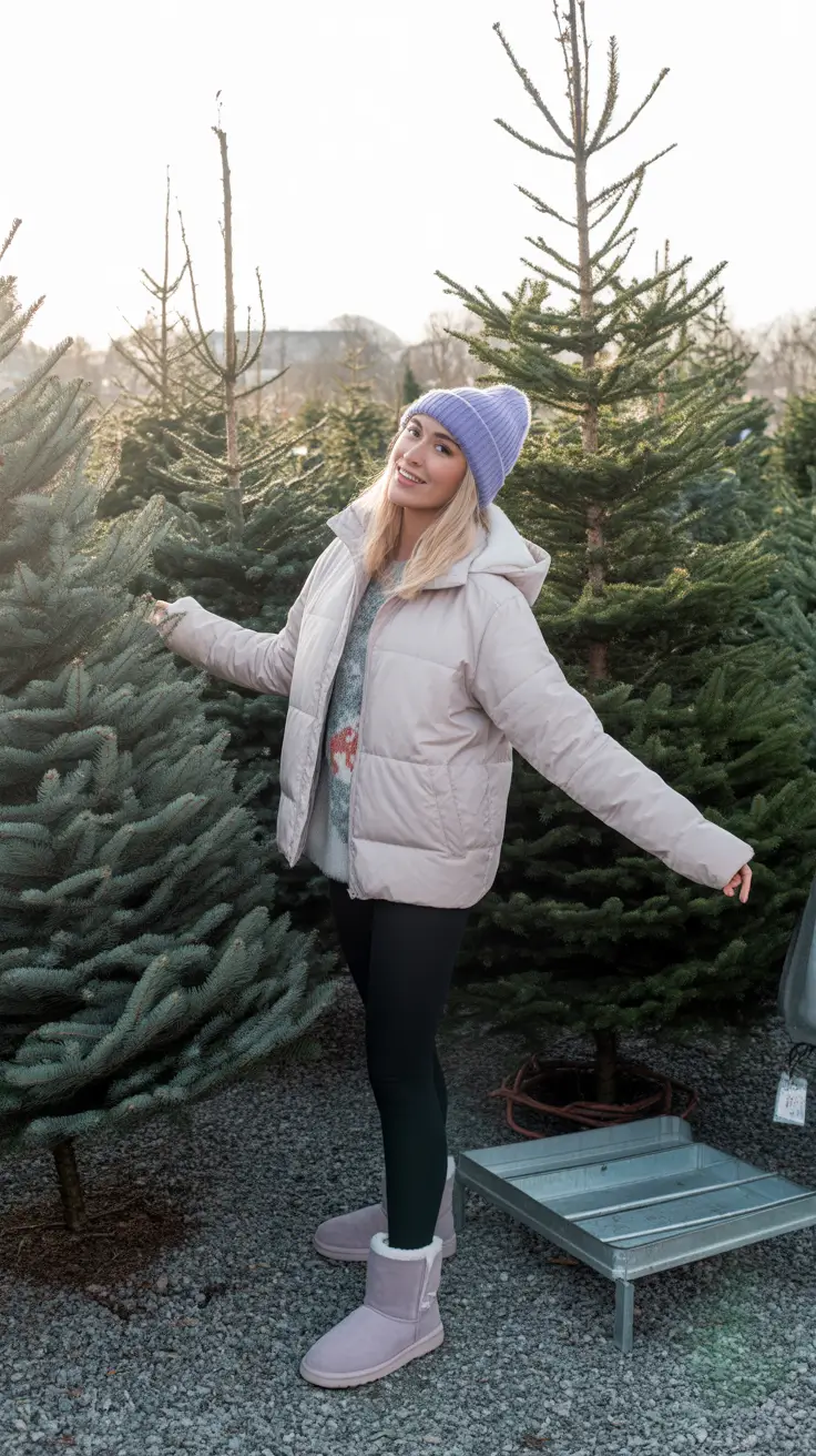 Outfits with Ugg boots 2026 Frosted Lilac Cheer