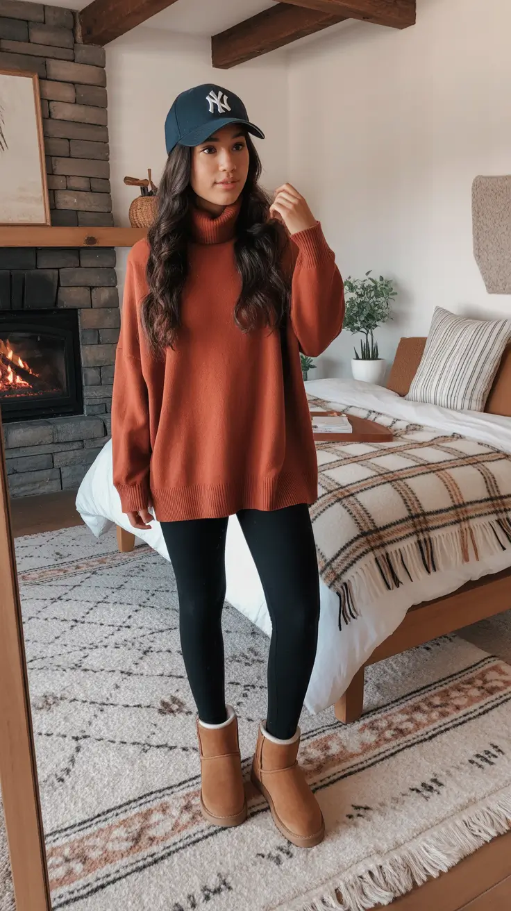 Outfits with Ugg boots 2026 Laid-Back Autumn Warmth