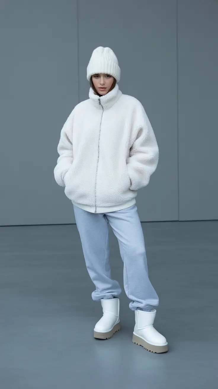 Outfits with Ugg boots 2026 Polar Luxe Minimalism