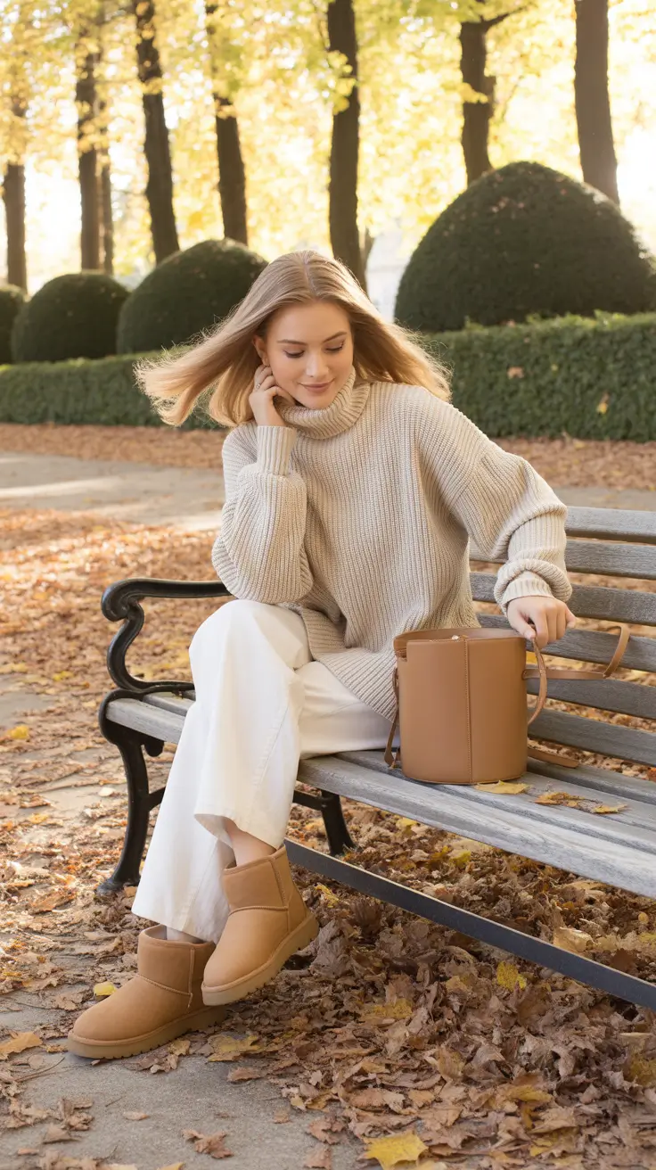 Outfits with Ugg boots 2026 Cozy Neutrals and Weekend Calm