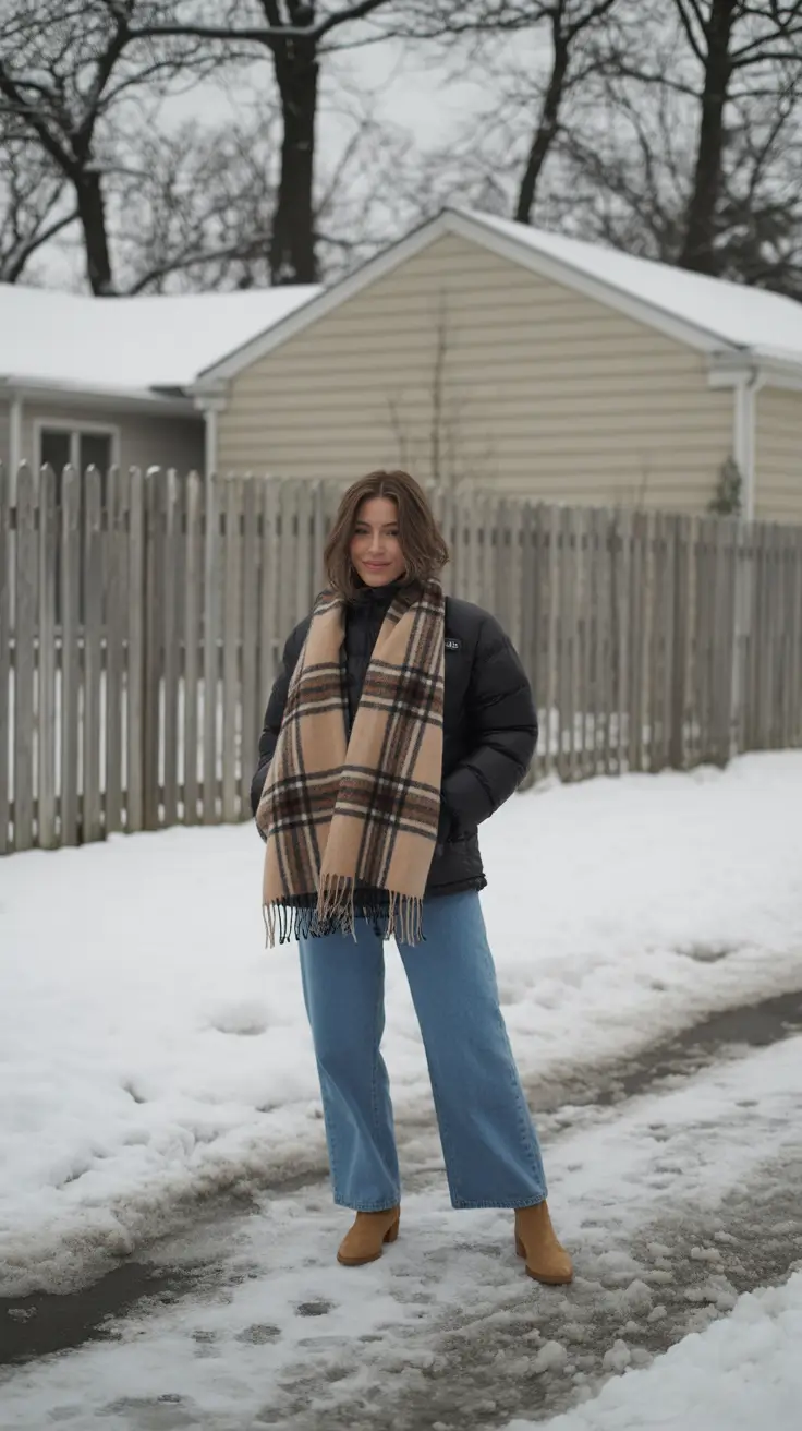 cold weather outfits winter Soft Neutrals and Cozy Classics