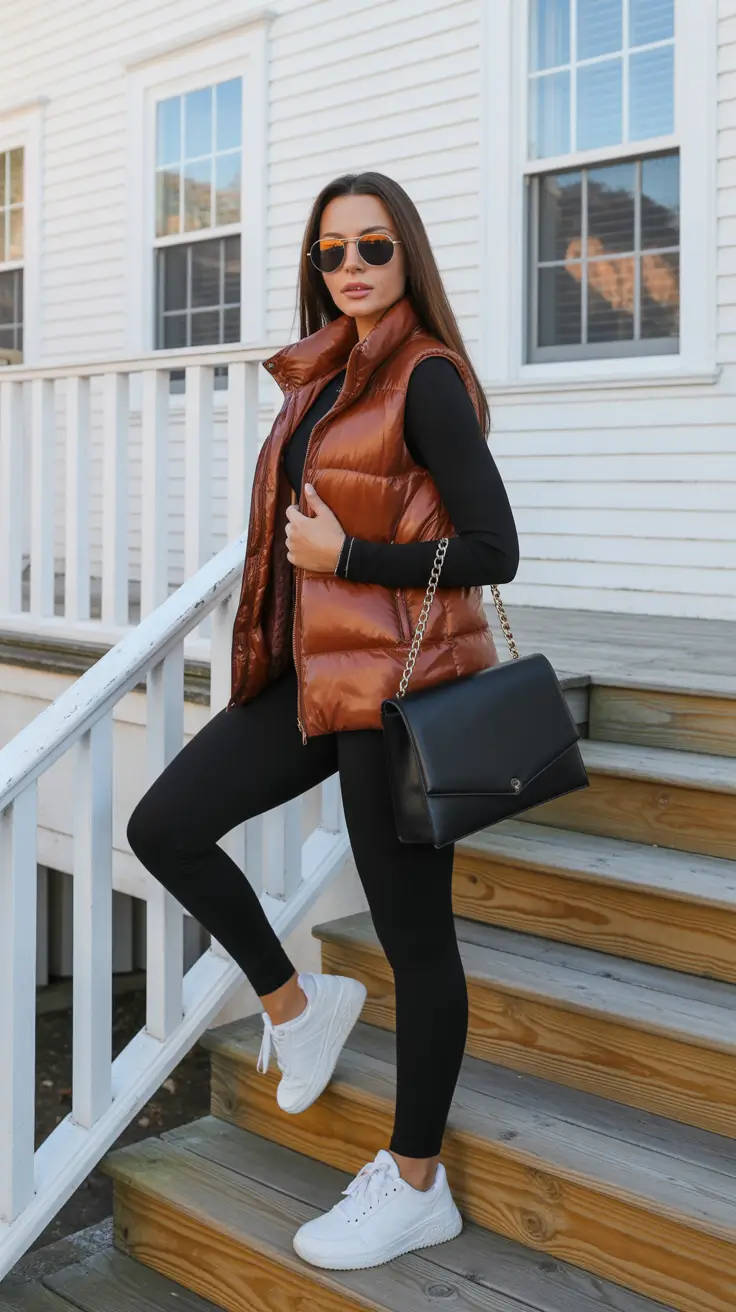 cold weather outfits street style Sporty Gloss and City Edge