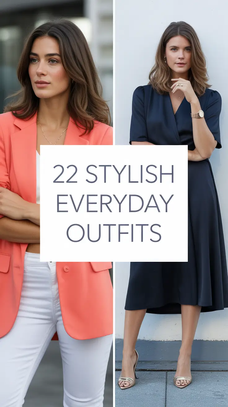 Stylish Everyday Outfits 2026: Chic, Elegant & Effortless Looks for Modern Women
