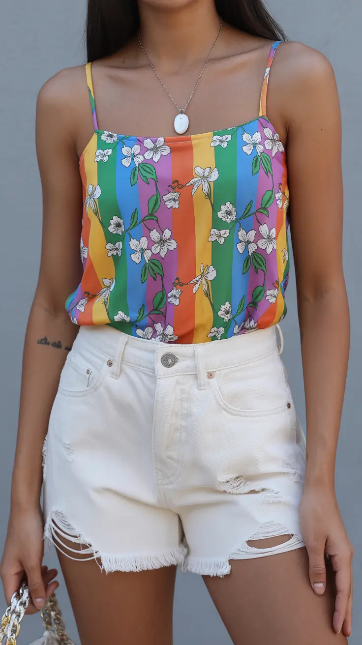 Stylish jeans outfits 2026 Playful Summer Energy