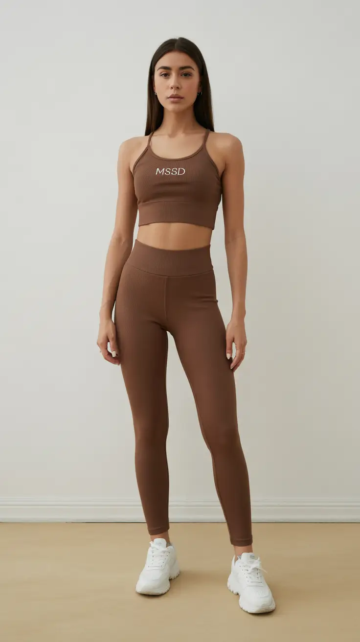 Stylish legging outfits 2026 Chestnut Harmony