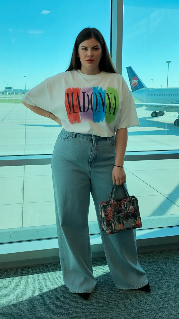 Airport Pop Icon Energy Stylish midsize outfits 2026
