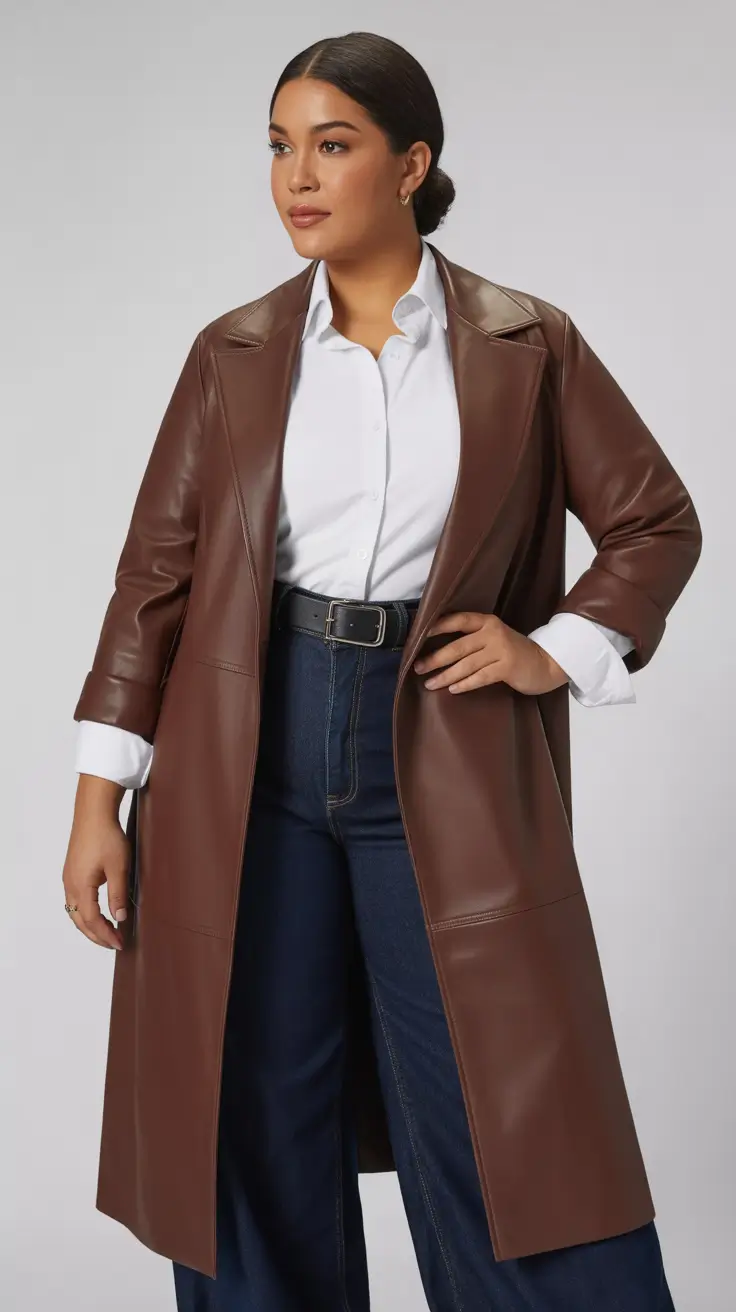 Structured Chocolate Luxe Stylish midsize outfits 2026