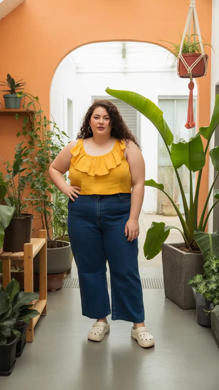 Golden Hour Warmth Stylish midsize outfits 2026