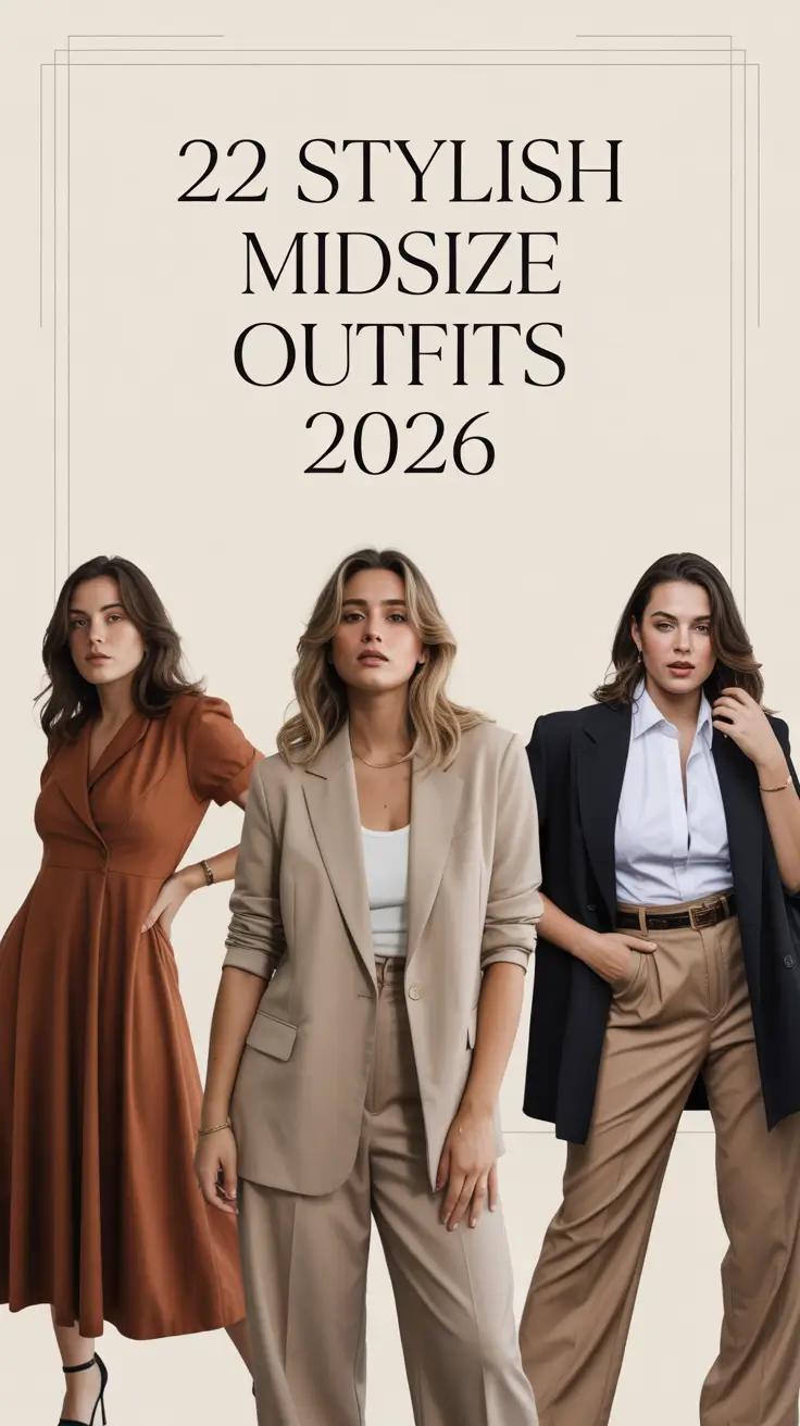 Stylish Midsize Outfits 2026: Fresh & Confident Looks for Every Season