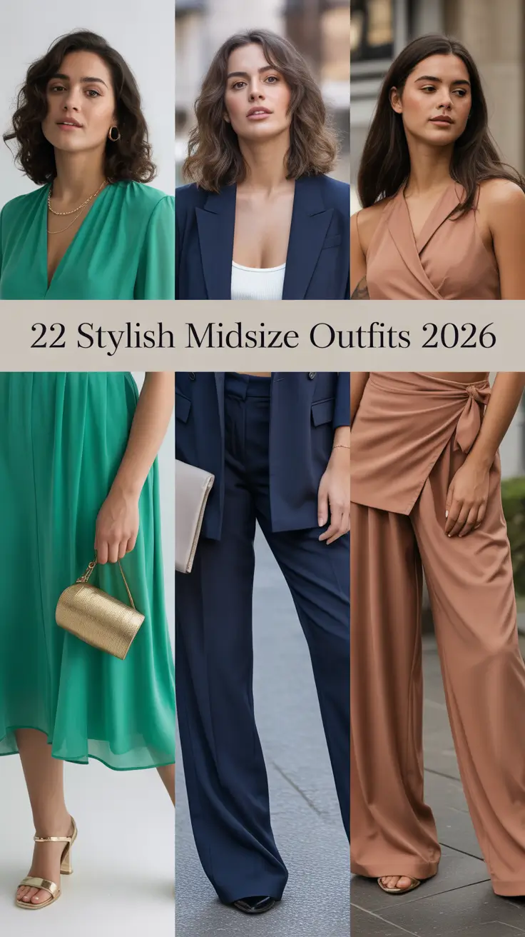 Stylish Midsize Outfits 2026: Fresh & Confident Looks for Every Season