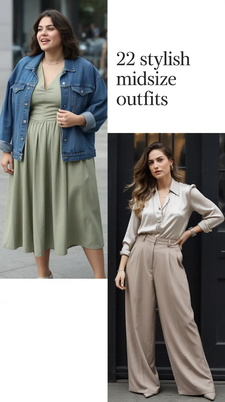 Stylish Midsize Outfits 2026: Fresh & Confident Looks for Every Season
