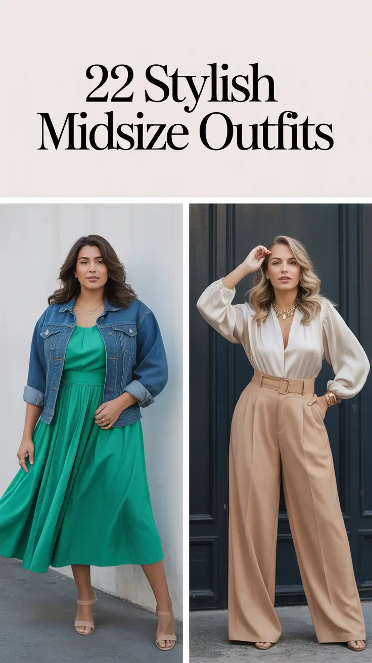 Stylish Midsize Outfits 2026: Fresh & Confident Looks for Every Season