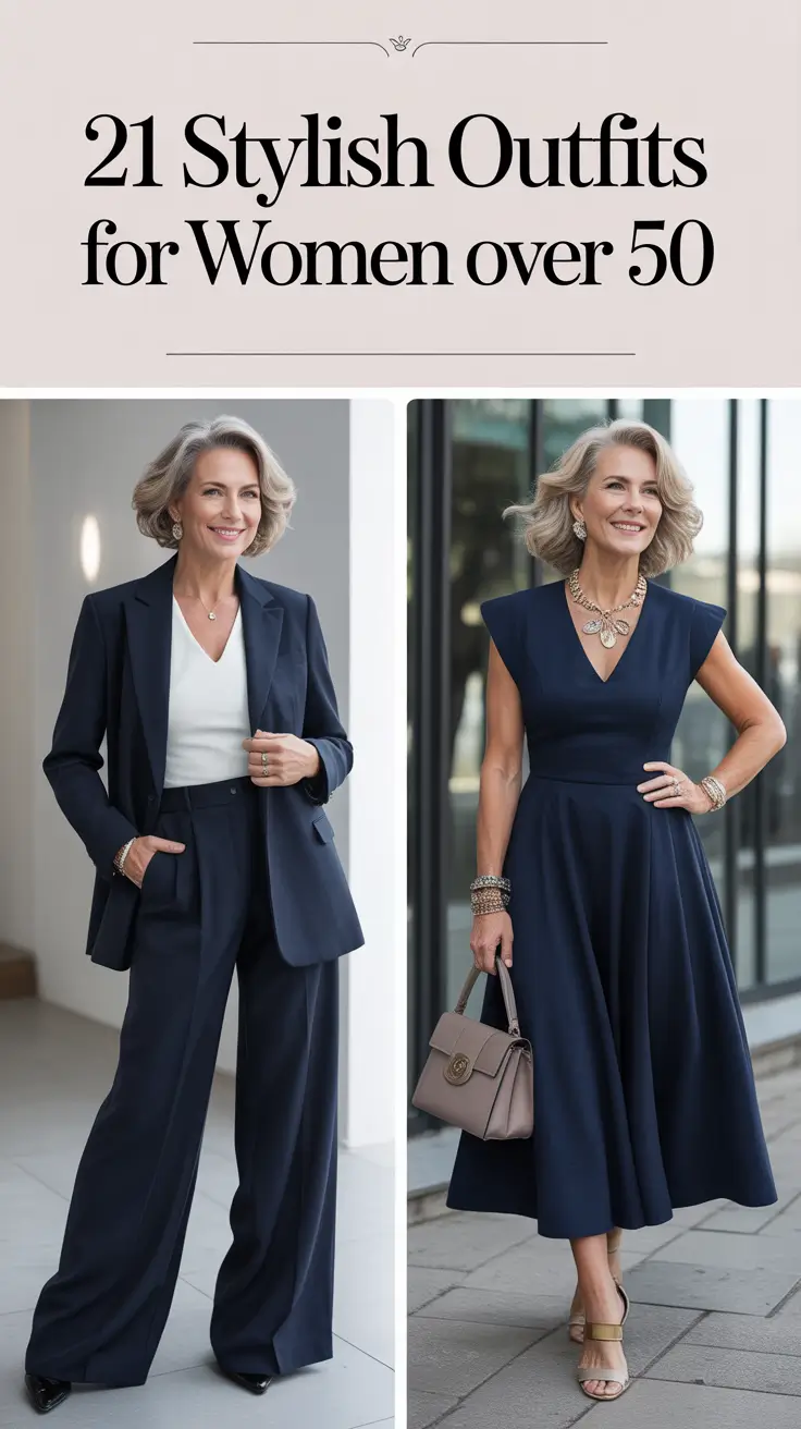 Stylish Outfits for Women Over 50 in 2026: Classy Casual Looks That Feel Fresh and Fashionable