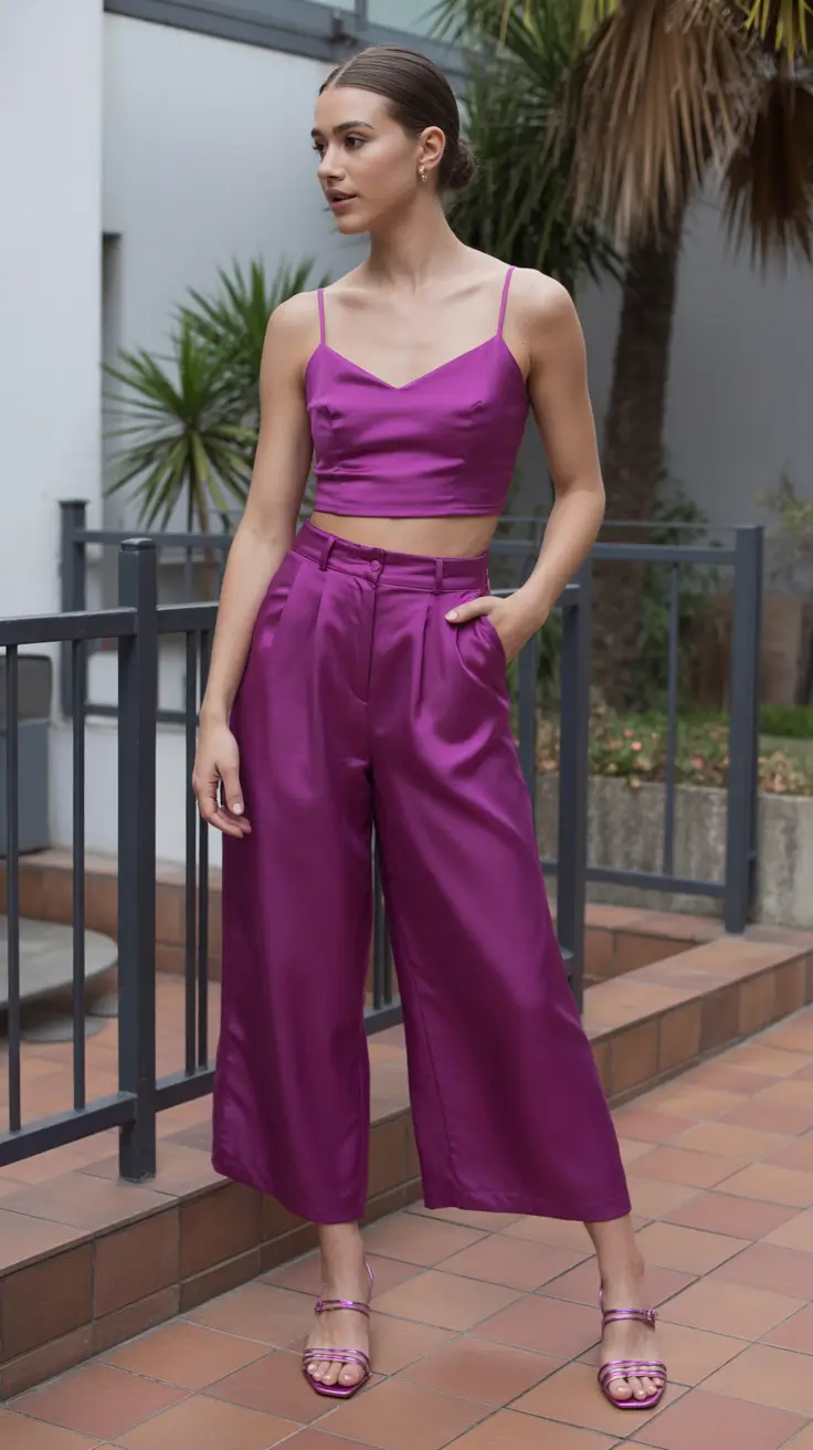 fashion outfits 2026 trends fall Fuchsia Power Statement