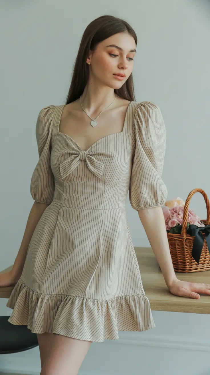 fashion outfits 2026 trends fall Soft Romance in Stripes