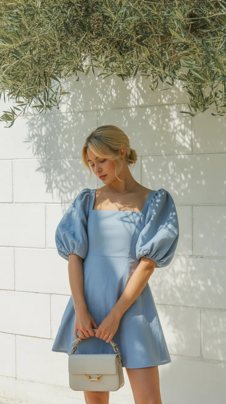 fashion outfits 2026 trends fall Powder Blue Romance