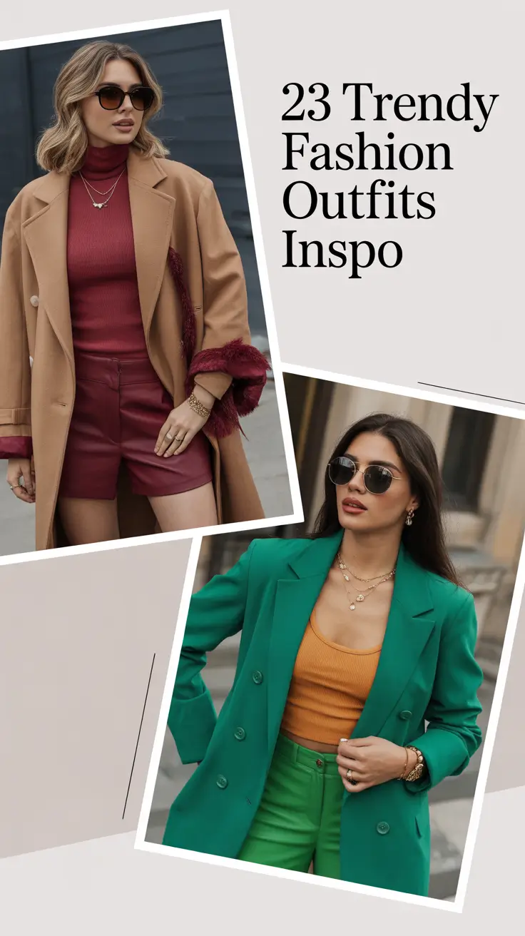 Trendy Fashion Outfits Inspo 2026: From Y2K Vibes to Layered Fall Elegance