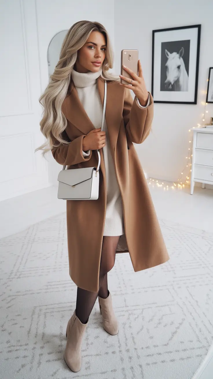 Trendy going out outfits 2026 Cozy Luxe Winter Glow