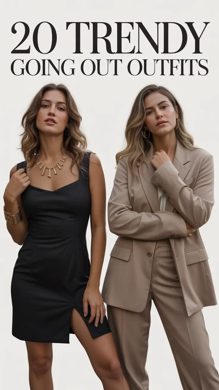 Trendy Going Out Outfits 2026: Chic, Classy & Casual Inspo for Every Night Mood