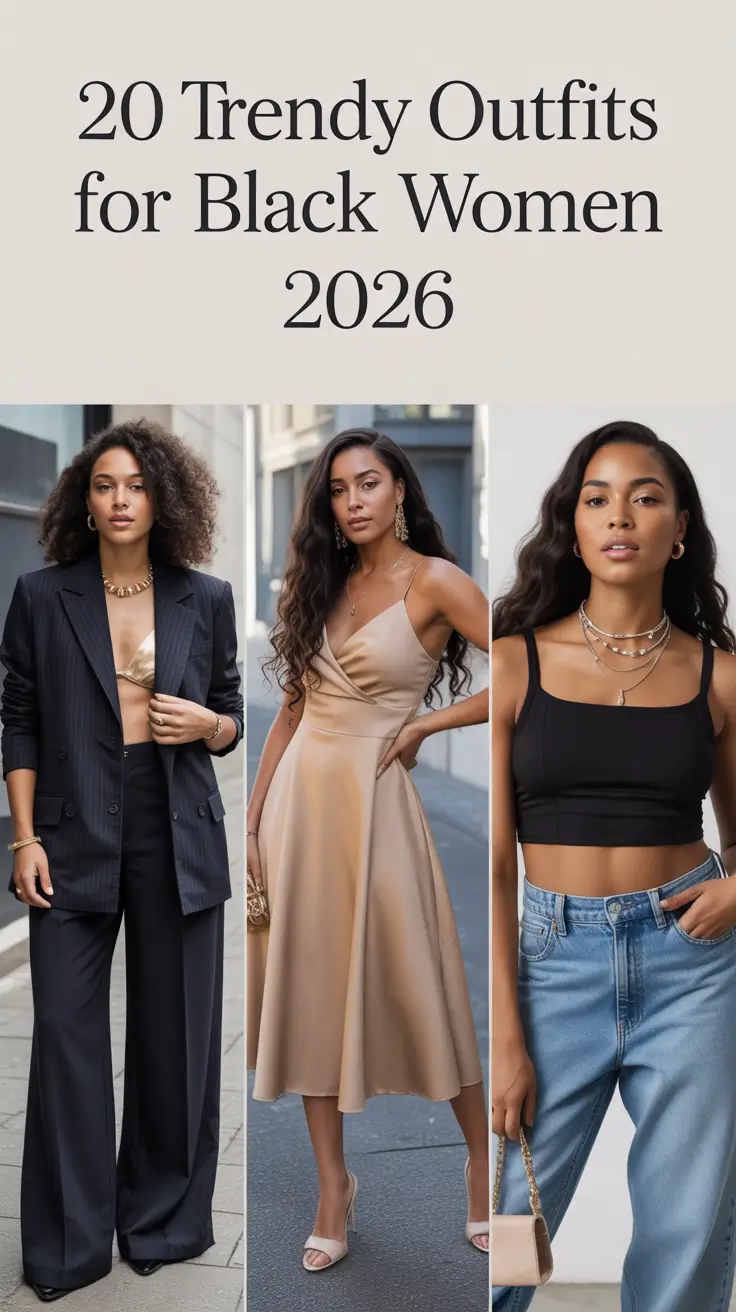 Trendy Outfits for Black Women 2026: Chic, Classy & Confident Looks for Every Season