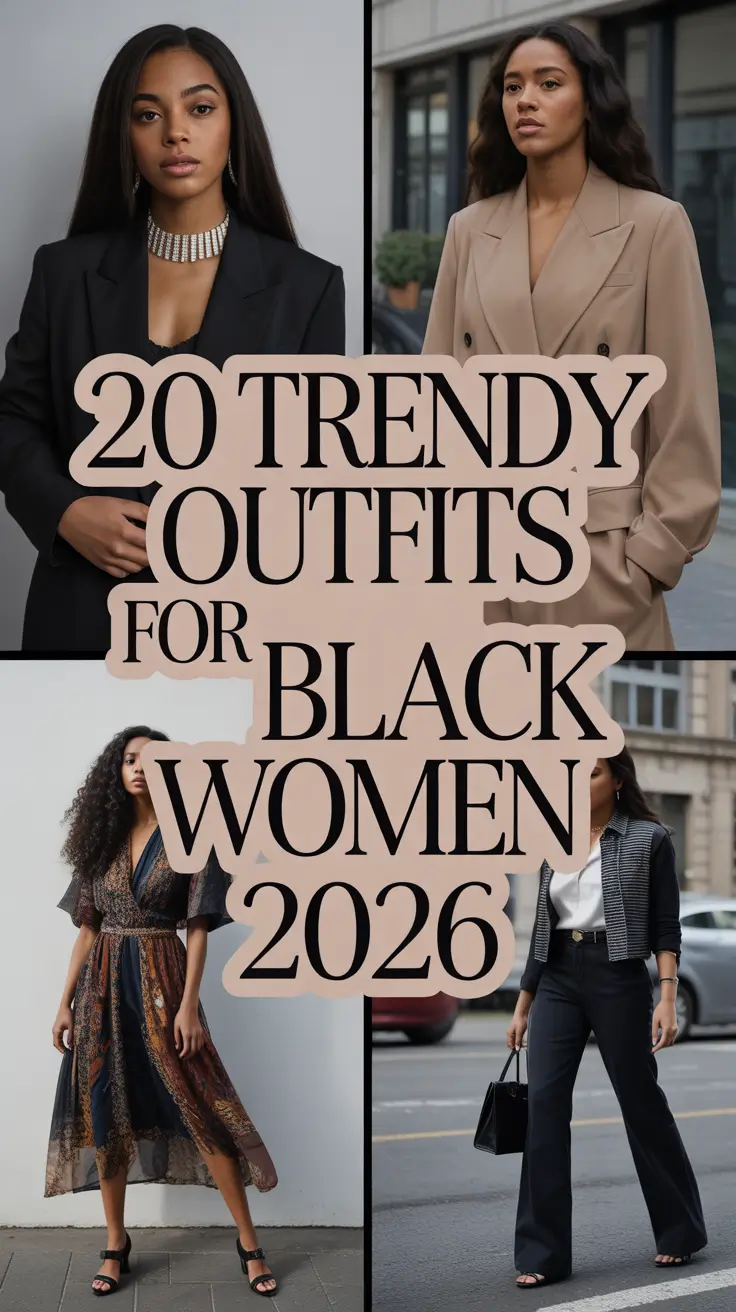 Trendy Outfits for Black Women 2026: Chic, Classy & Confident Looks for Every Season