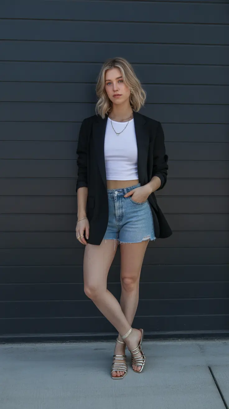 trendy outfits 2026 Effortless Black Blazer Cool