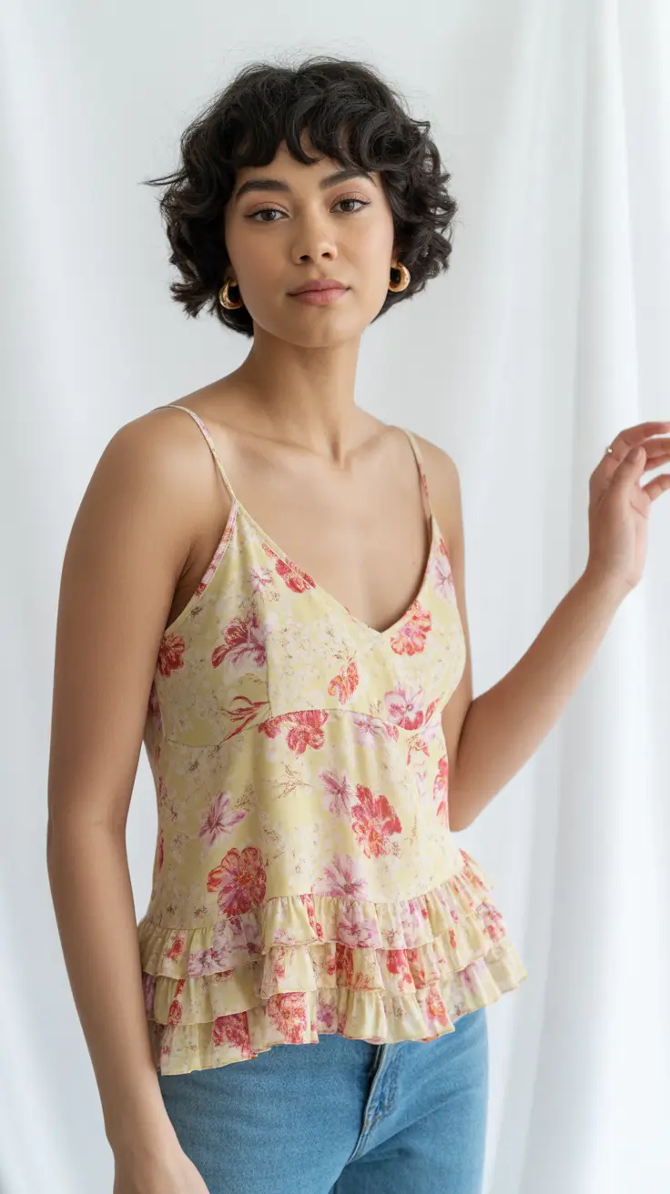 trendy outfits 2026 Delicate Florals and Soft Femininity